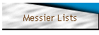 Messier Lists